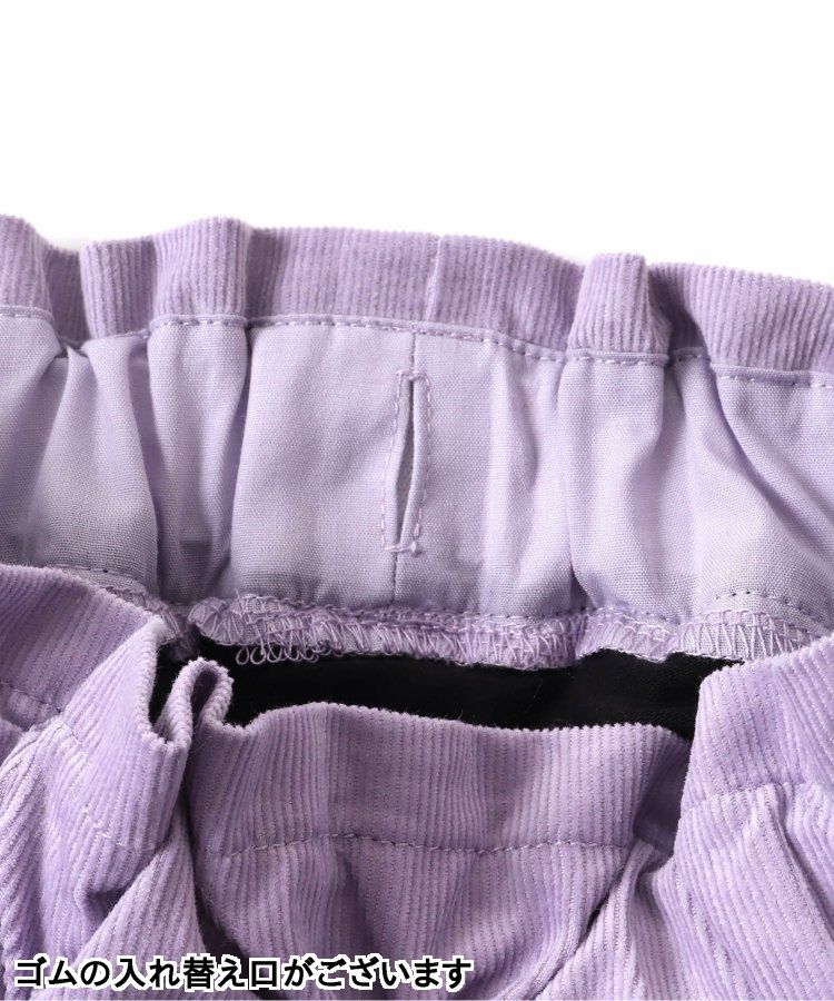 日本 apres les cours - 燈芯絨甜美冬季褲裙-紅格紋