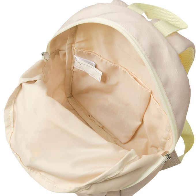 akachan honpo - 背包-迪士尼 凸毛繡-淺卡其色