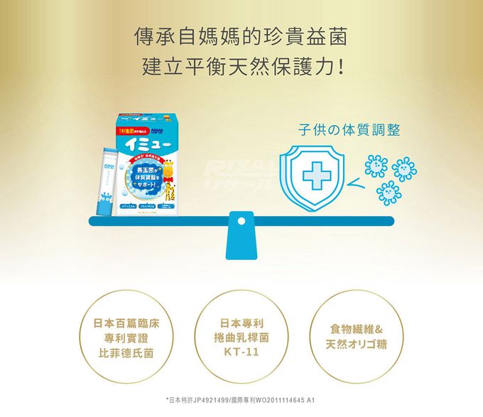 小兒利撒爾Risal - 益敏舒 晶球益生菌-28包/盒