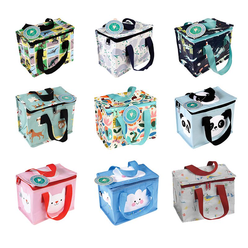 英國 Rex London - 環保大型野餐袋/保溫袋/保冷袋 (附斜背背帶)-紅蘋果