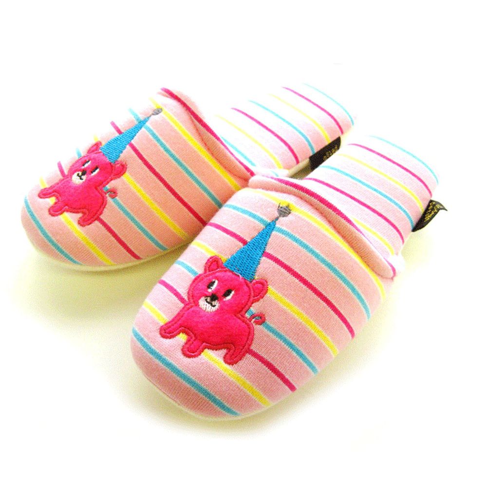 日本千趣會 - modern pets 親子款室內拖鞋-兒童-粉紅