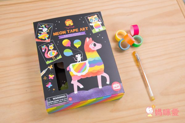 在家擁有小小畫室【澳洲 Tiger Tribe】旅行著色盒＆窗花彩繪