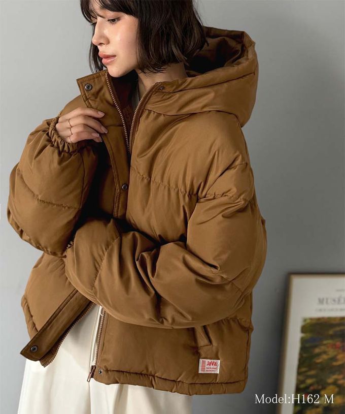 日本 Classical Elf - [必收]Java 連帽保暖科技羽絨外套-黑