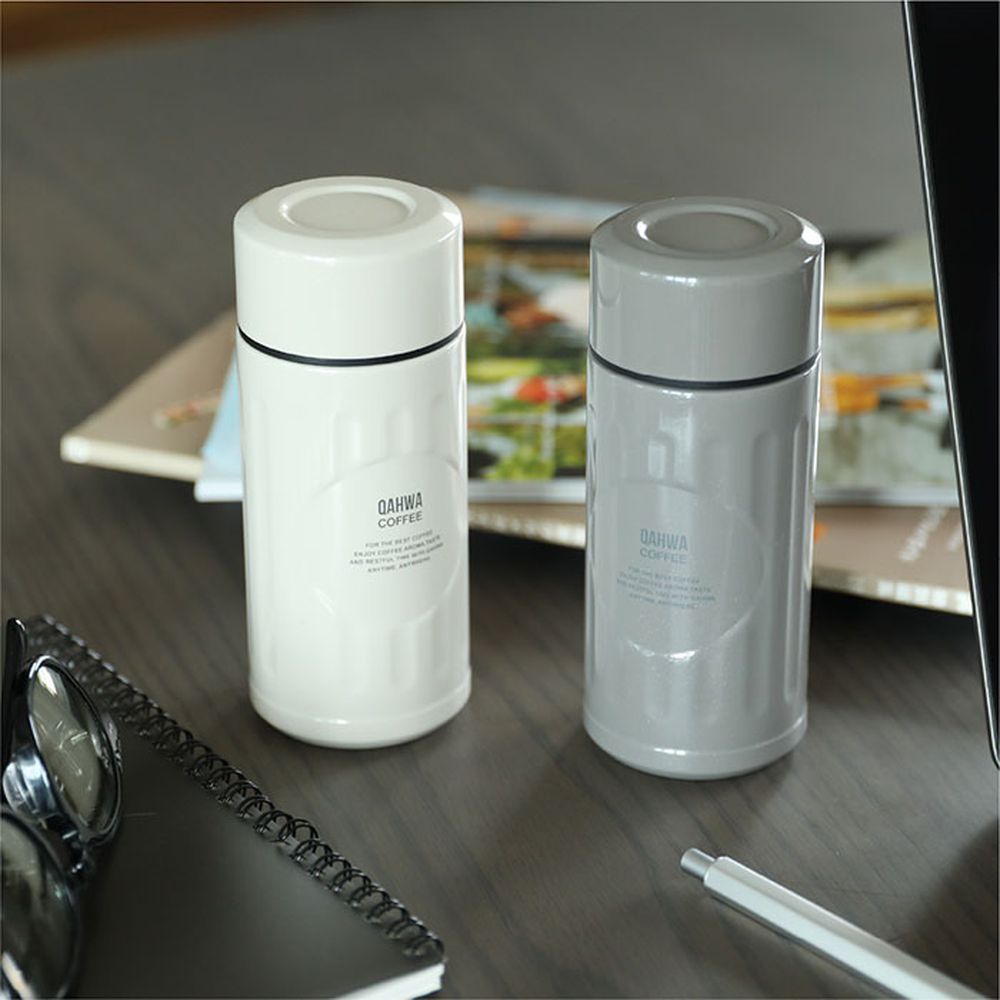 QAHWA mini 精品咖啡專用保冷保溫瓶 200ml-165g