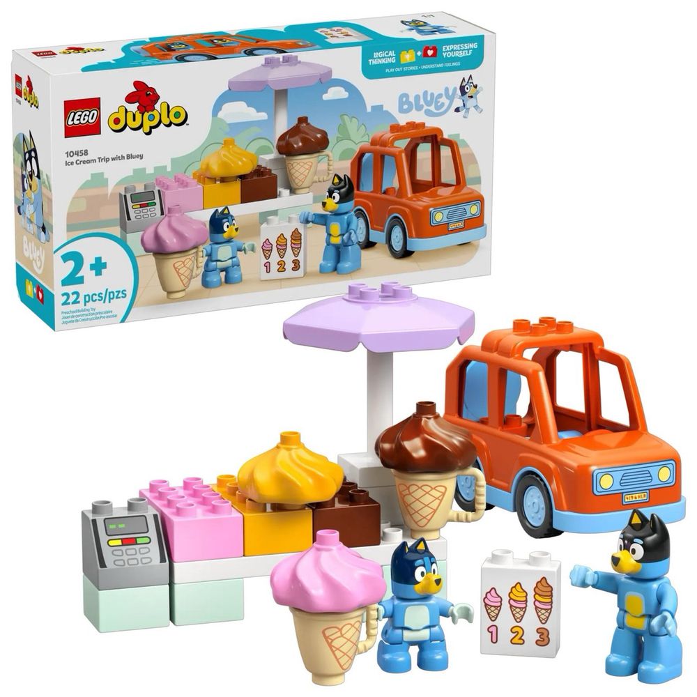 LEGO 10458 布麗的冰淇淋之旅 Ice Cream Trip with Bluey