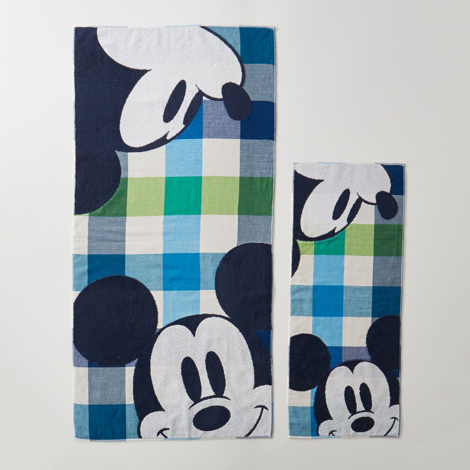 日本千趣會 - 迪士尼 抗菌加工防臭長毛巾-米奇 (34x80cm)