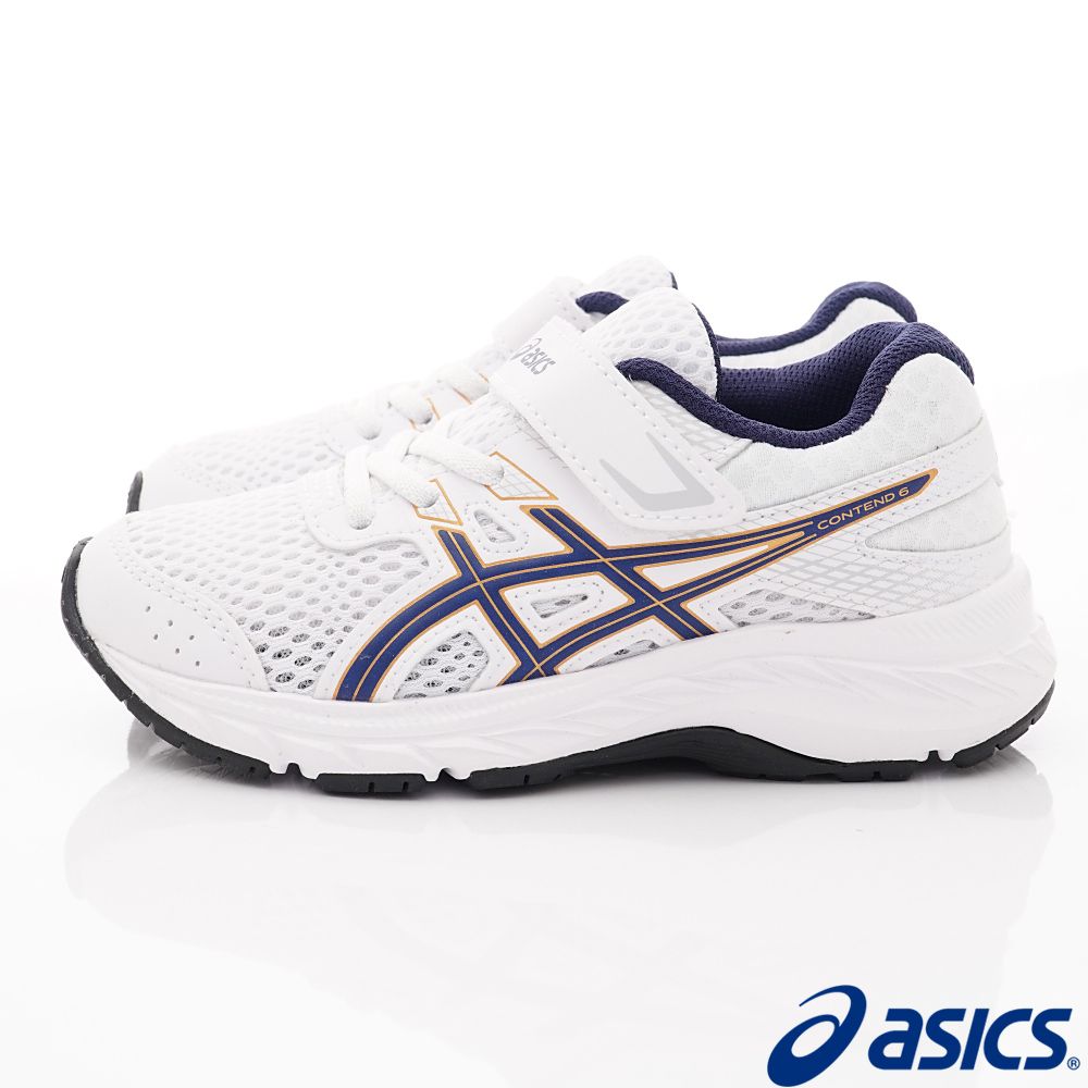 asics 亞瑟士 - CONTEND 6運動鞋款(中小童段)-白