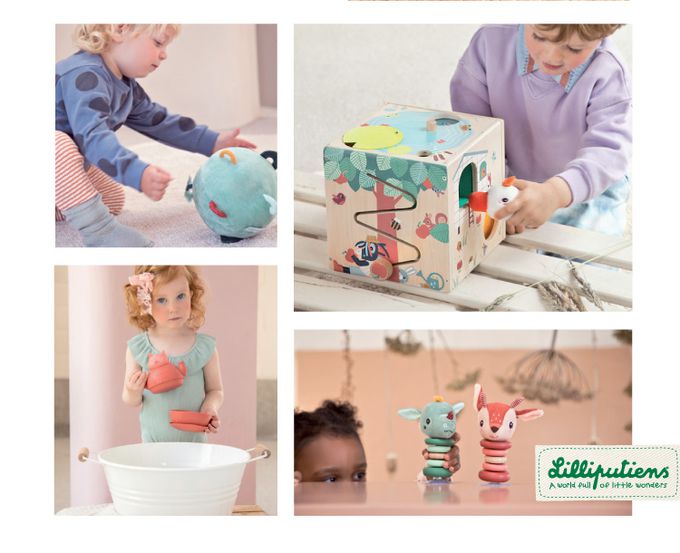 比利時 Lilliputiens - 床邊安撫玩具-伊格納斯小驢