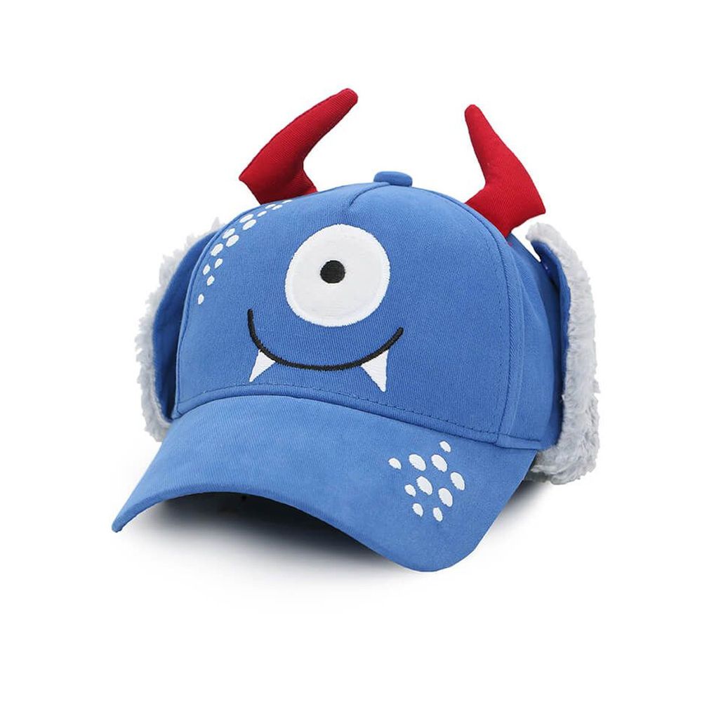 加拿大 flapjackkids - 3D造型遮耳棒球帽-小怪獸