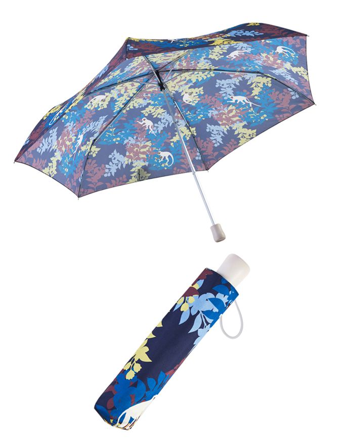 Rainstory - 抗UV手開輕細口紅傘-叢林猴-225g