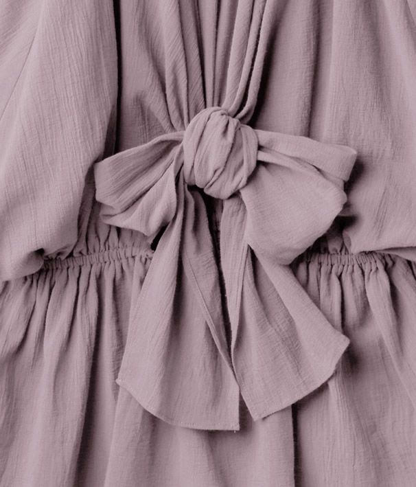 日本 GRL - 慵懶風美背大蝴蝶結縮腰長袖上衣-時尚黑 (Free)