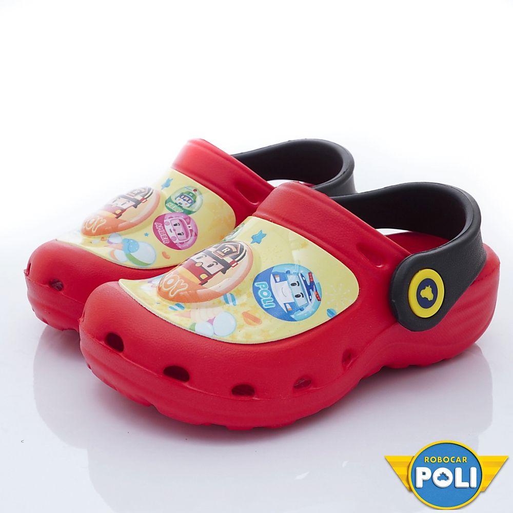 台灣製波力電燈園丁鞋(中小童段)-園丁鞋-紅