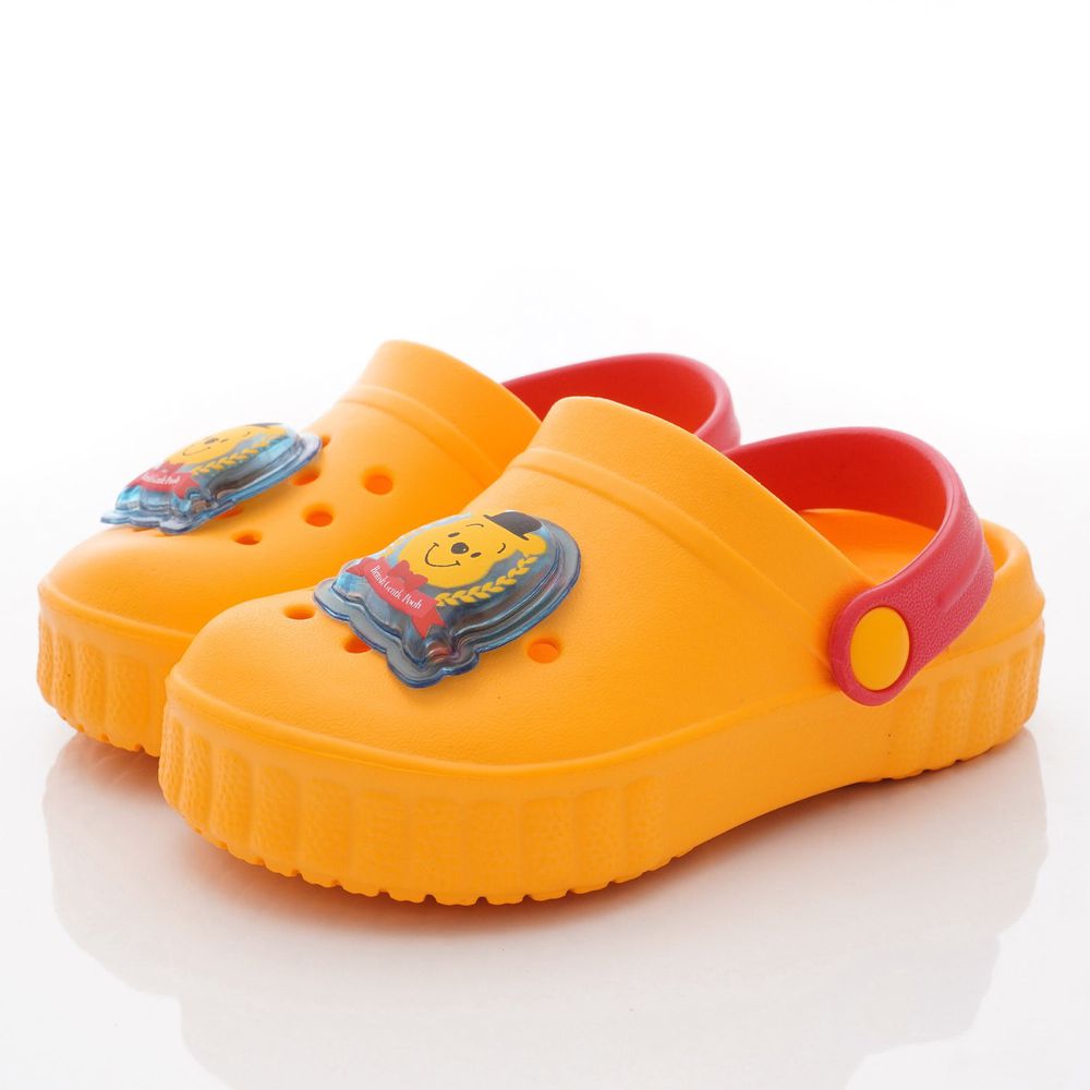 Disney 迪士尼 - 維尼熊包趾涼鞋(小童段)-黃