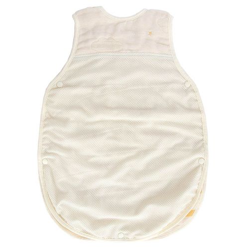 新生兒6層棉紗防踢被-米白色 (50~70cm)