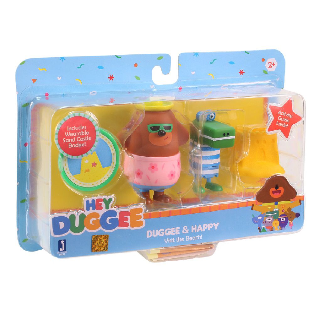 阿奇幼幼園 - 阿奇公仔配件徽章2入 海皮款-內含阿奇公仔1個+海皮公仔1個+1個道具+1個徽章