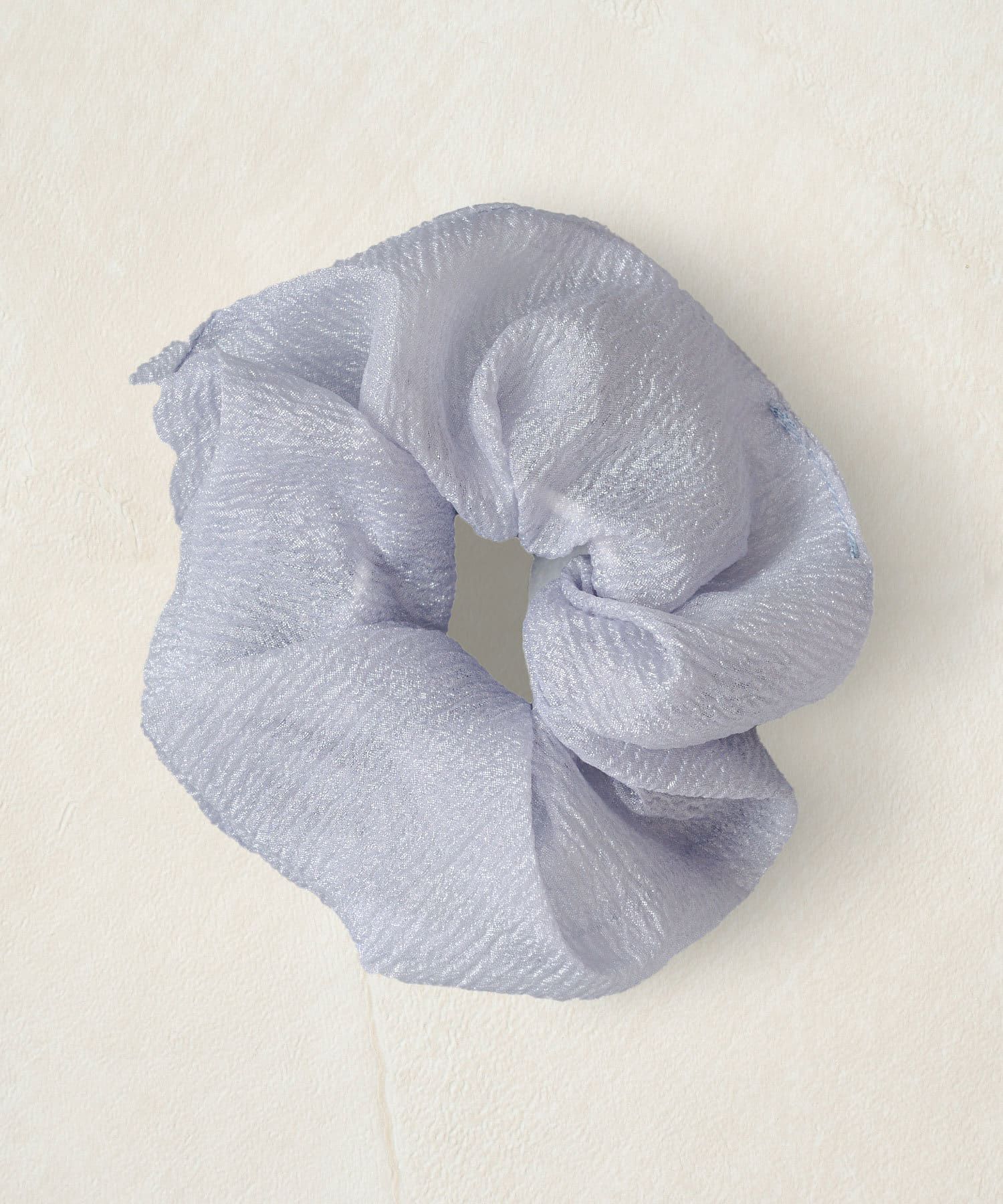 日本 Lattice - 質感皺縮光澤感大腸圈/髮圈-綠松石