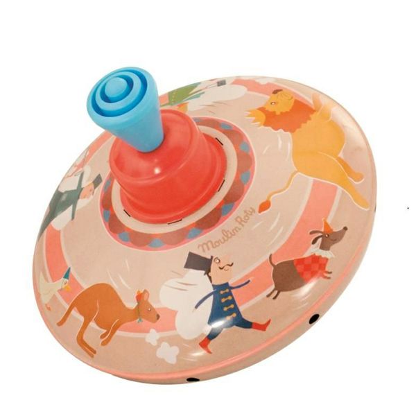 Moulin Roty - 小金屬陀螺-馬戲團