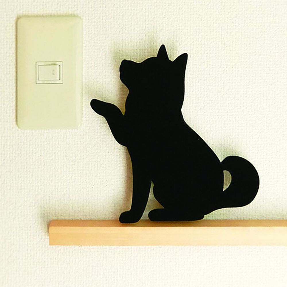 日本 TOYO CASE - 日本製 LED 感應夜燈壁飾-柴犬握手