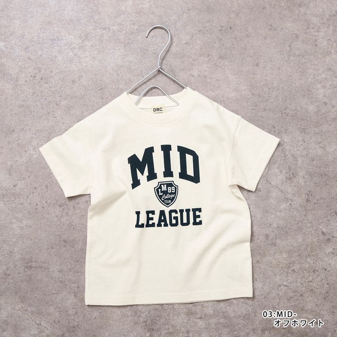 日本 BRANSHES - 100%棉 街頭印花短袖上衣-MID-白