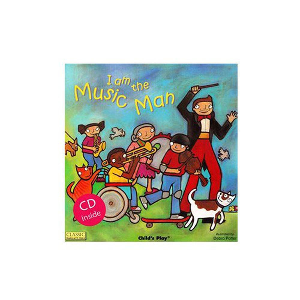 有聲書-I AM MUSIC MAN/ /平裝繪本+CD