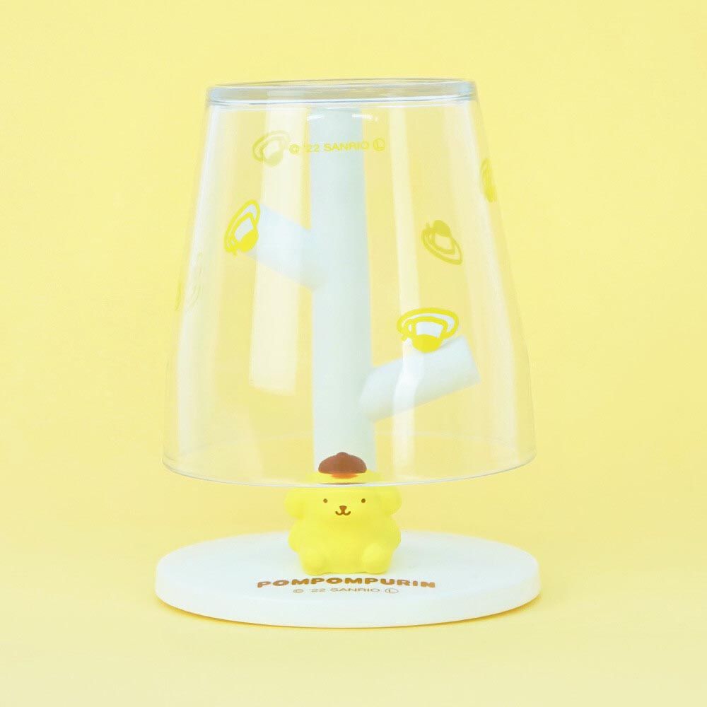 日本 Hashy - 樹枝造型杯架/漱口杯組-兒童用-布丁狗 (杯子Φ5.8x5.8cm)