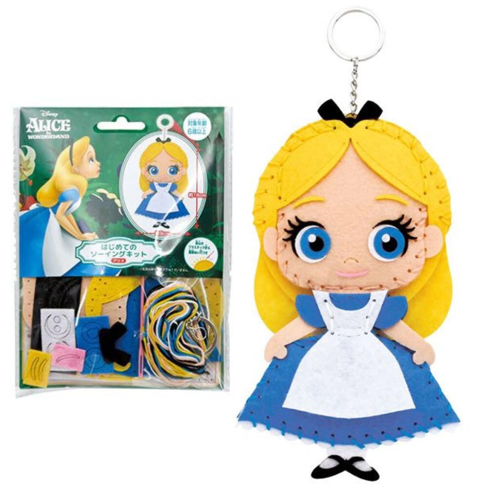 日本尾上萬 - 迪士尼 Disney 愛麗絲 Alice DIY針線鎖圈