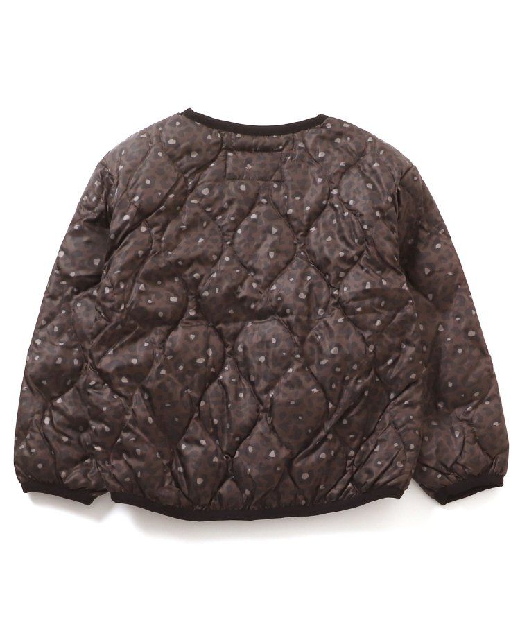 日本 BREEZE - 圓領好搭絎縫鋪棉外套(可機洗)-紅