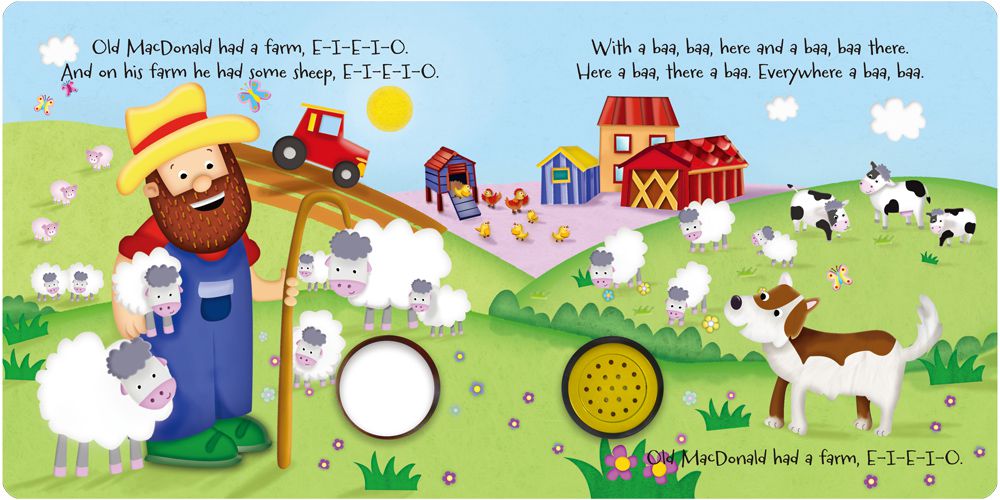 按按有聲音樂書：Old MacDonald had a farm 麥老先生有個小農場