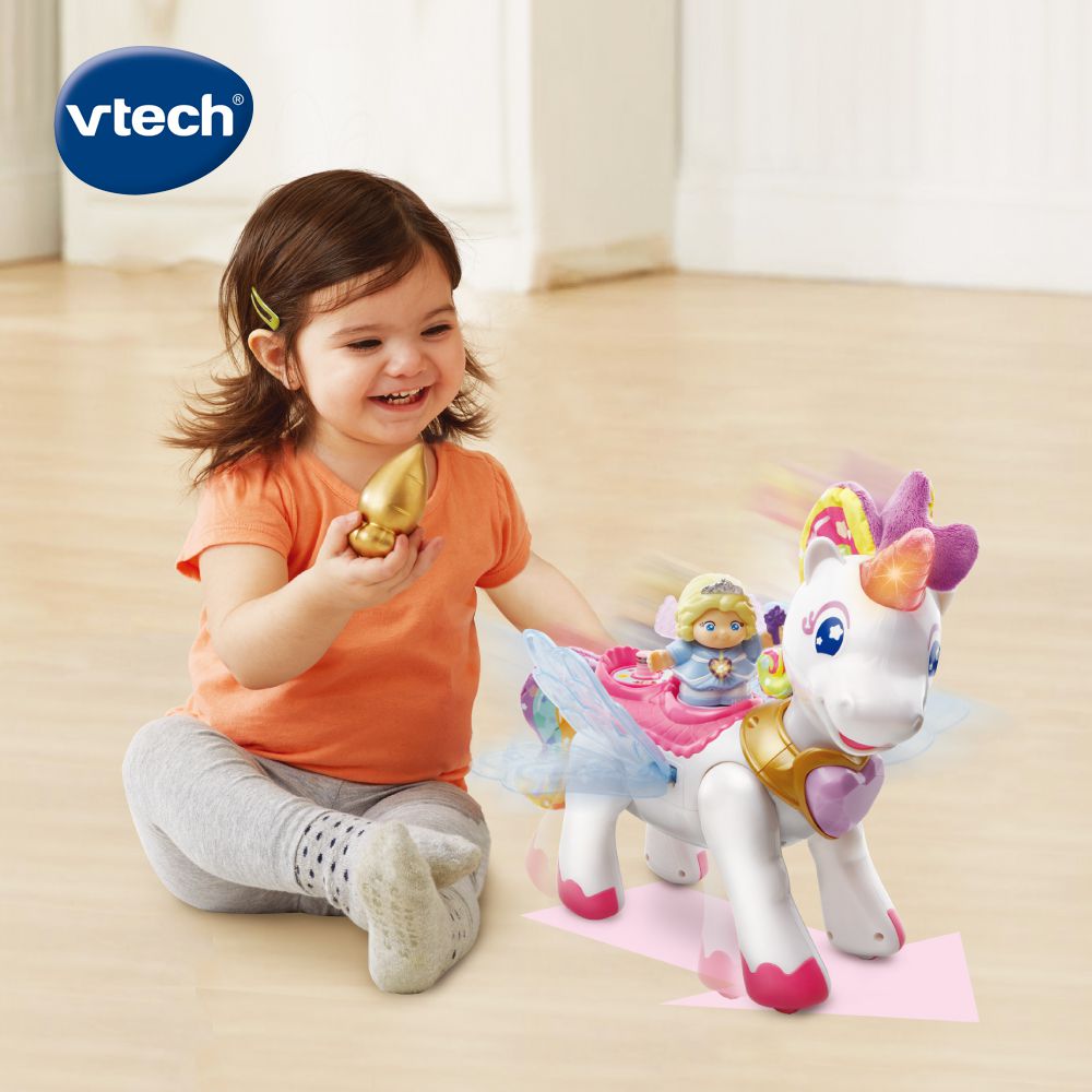 Vtech - 夢幻城堡系列-公主與魔法飛天獨角獸