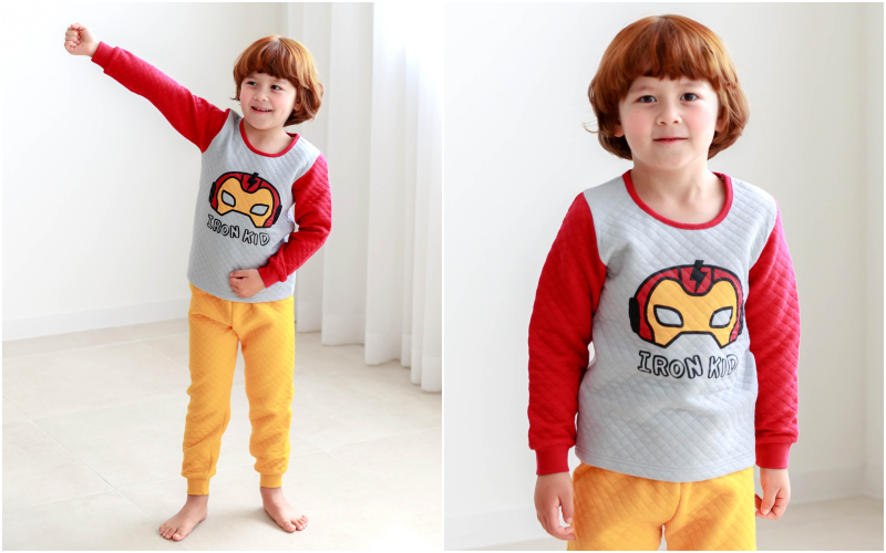 [現貨] ✦ 零碼出清價 ✭ 韓國 Maykids 有機棉長袖家居服/防踢被 ✭