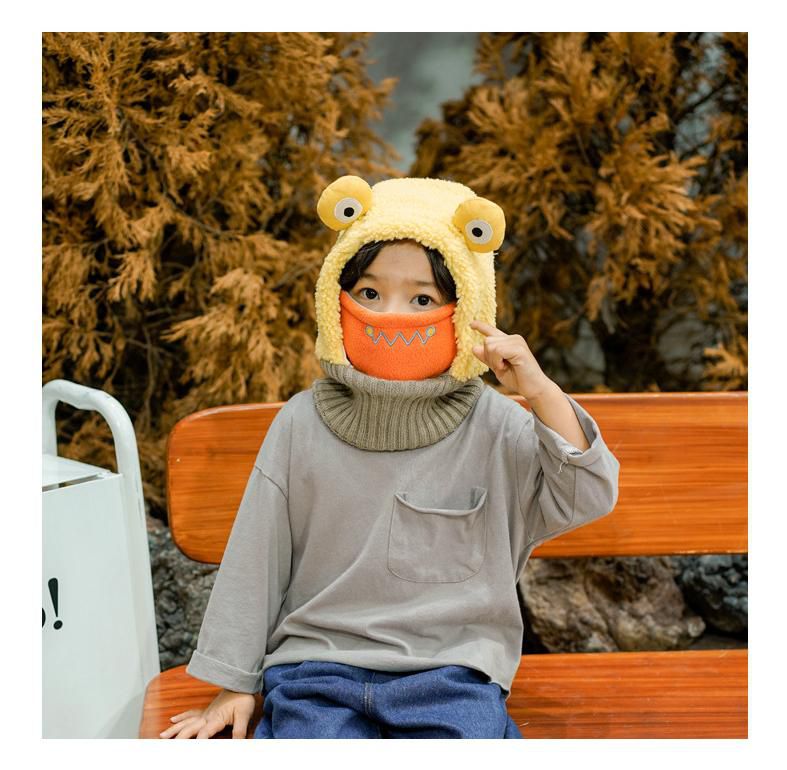 可愛動物套頭帽-兔子-粉色 (帽圍52-54CM/建議年齡3-6歲)