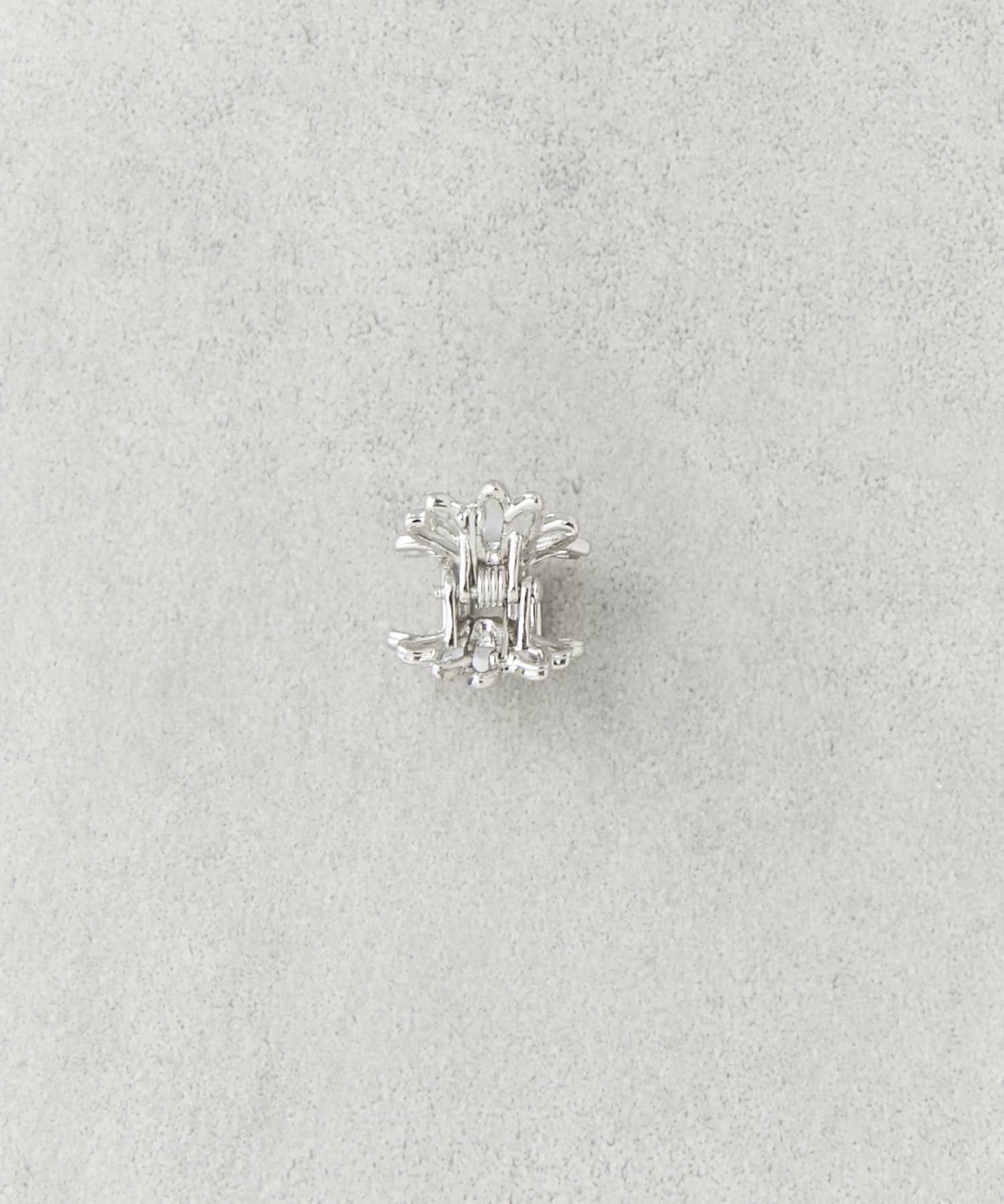 日本 Lattice - 珍珠小花金屬迷你髮夾3件組-金