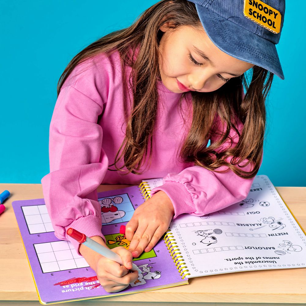 【美國 Ooly x Peanuts 史努比聯名系】益智遊戲書旅行組