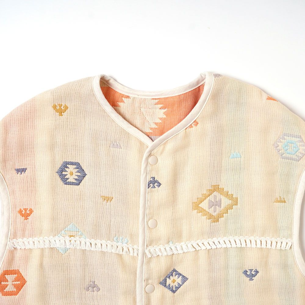 日本 Hoppetta - 魔法印地安六層紗睡袍 大童