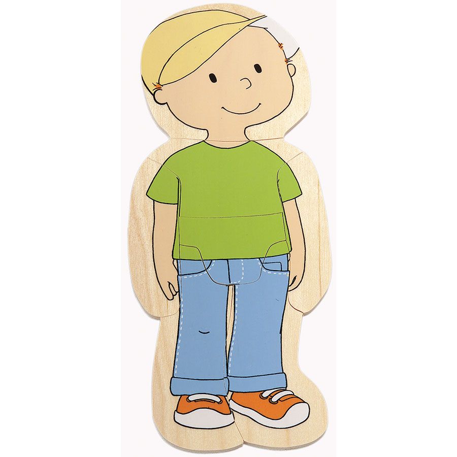 Beleduc - 多層拼圖-男孩