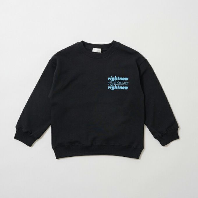 日本 b-ROOM - 百搭街頭風印花裏毛上衣-射籃之星-燕麥灰