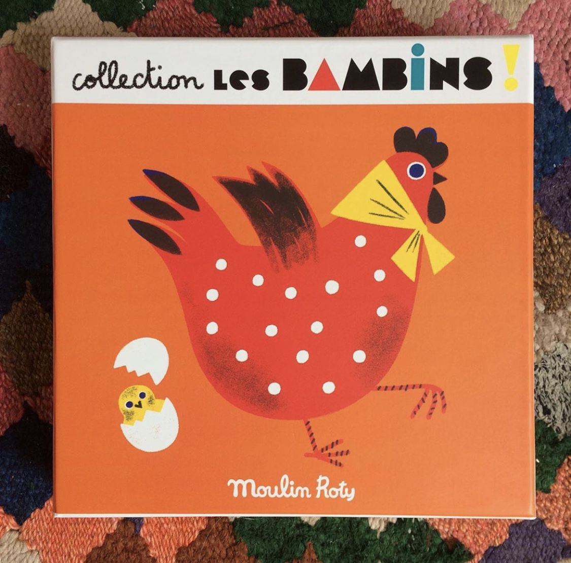 Moulin Roty - 四合一動物拼圖 (205*205*35(mm))