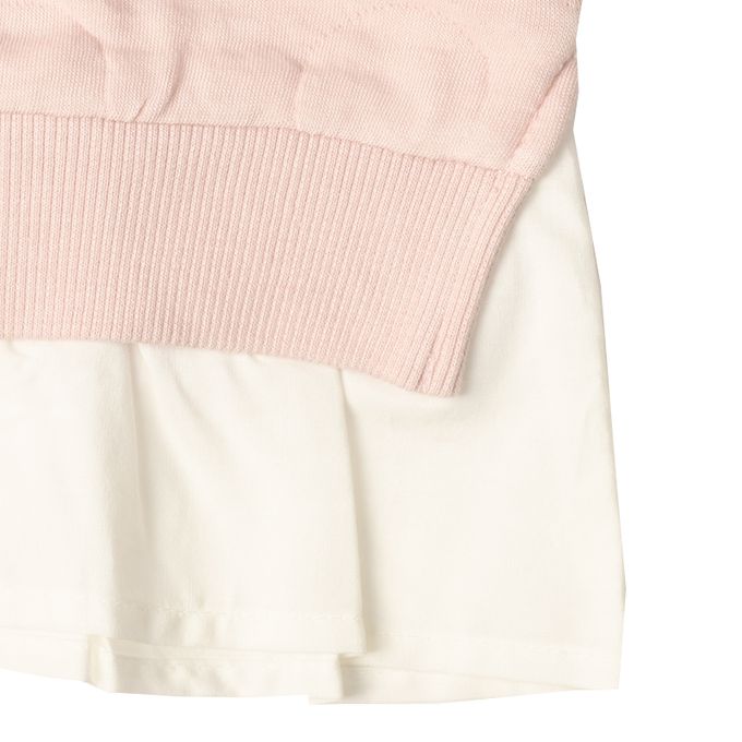 akachan honpo - 鋪棉休閒上衣-粉紅色