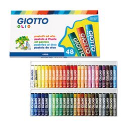 義大利GIOTTO - 兒童粉蠟筆(48色)