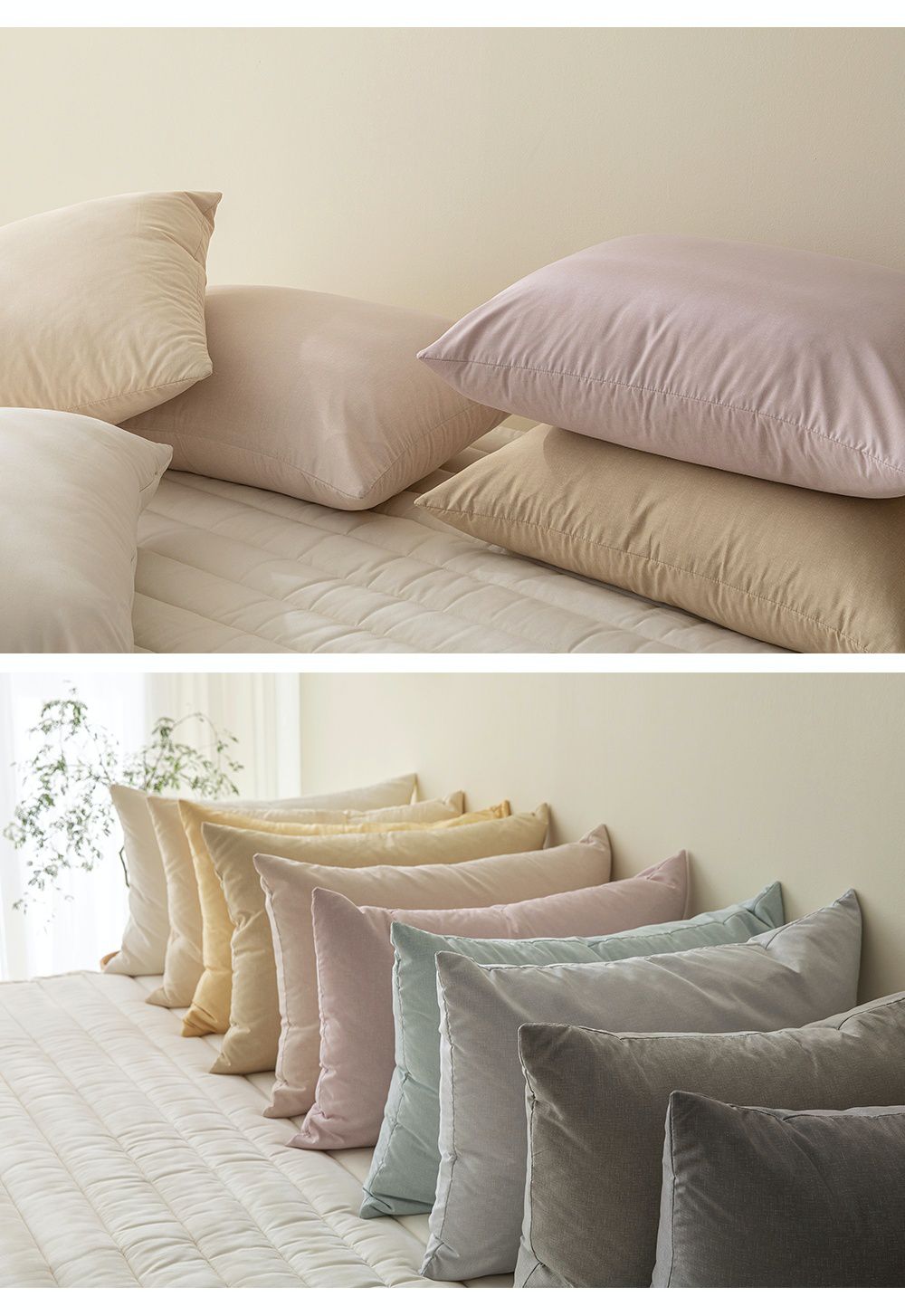 韓國 Maatila - 棉花糖枕套-可可鬆餅 (50X70cm)