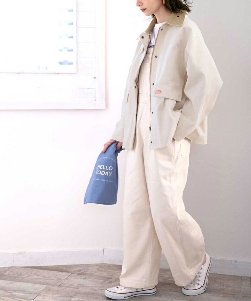 日本 Classical Elf - 工作服風挺版立領夾克-卡其