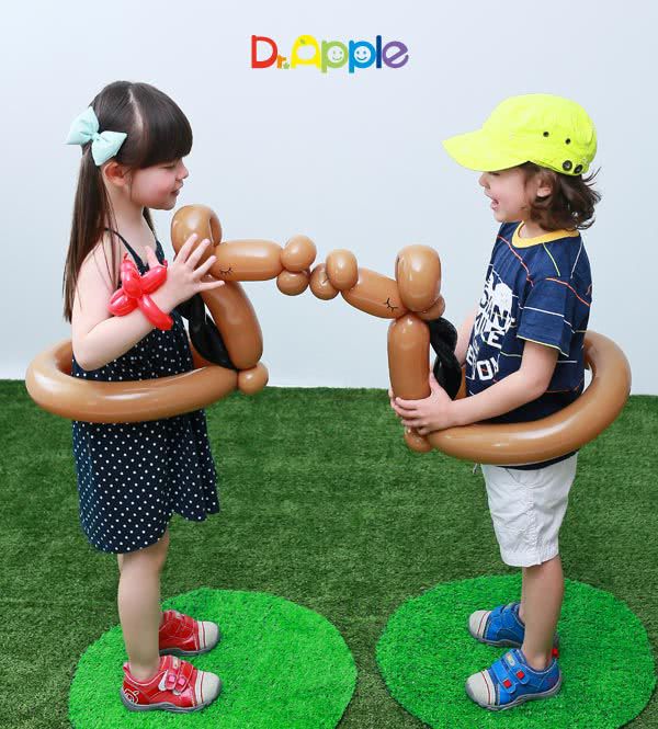 Dr. Apple - 機能童鞋-MIT微笑蘋果帥氣牛仔童鞋-藍