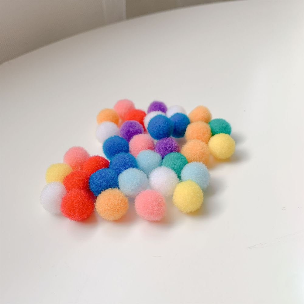 玩玩 Play - 韓國製澎澎Color毛球 (小)-15mm/約400顆