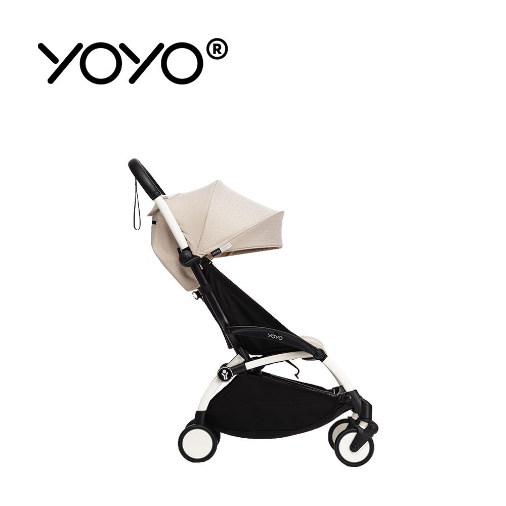 YOYO³ 6+推車組合-(含車架)-白色車架+櫻桃(Bonpoint聯名款)