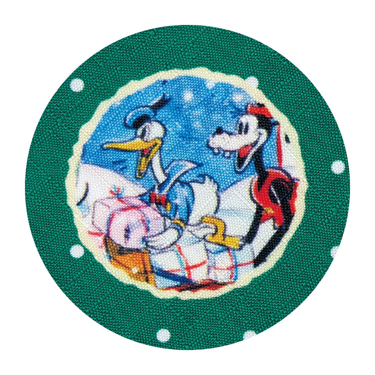 日本千趣會 - 迪士尼 防潑水餐墊兩入組-聖誕節-米奇與好友