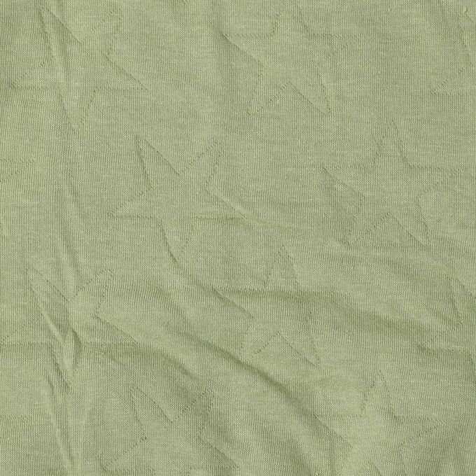 akachan honpo - 星星造型鋪棉休閒上衣-軍綠色