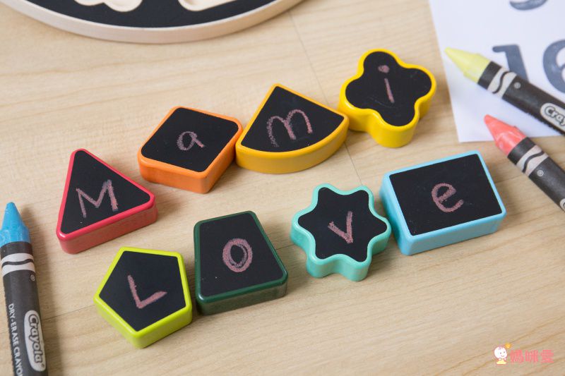 拼圖拿起來變印章【美國繪兒樂】幼兒印章塗鴉 ❤ 輕鬆完成蓋印畫！