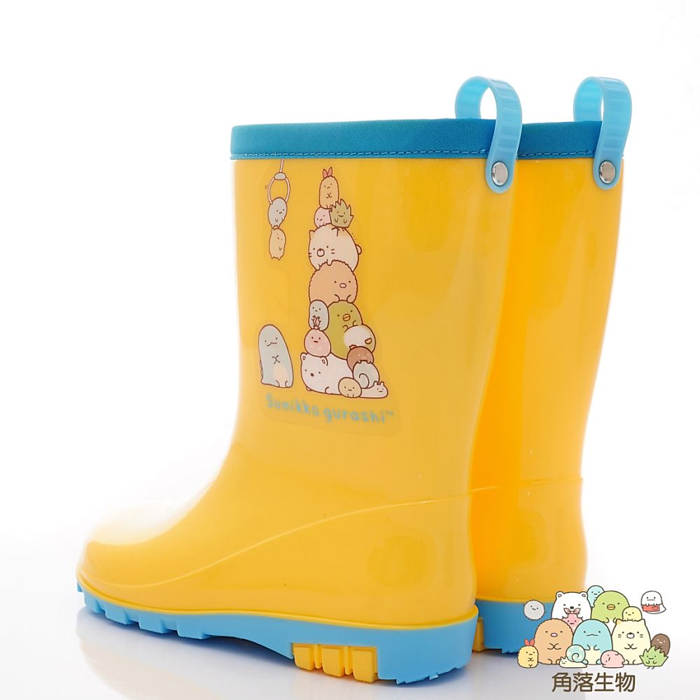 角落生物 - 台灣製角落小夥伴雨鞋(中大童段)-黃