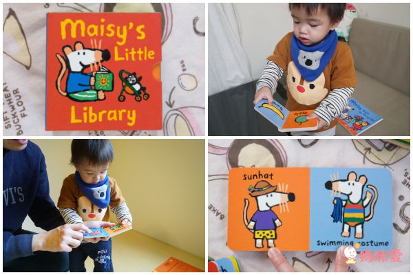 MAISY LITTLE LIBRARY/4 IN 1-盒裝書.內含4本硬頁書