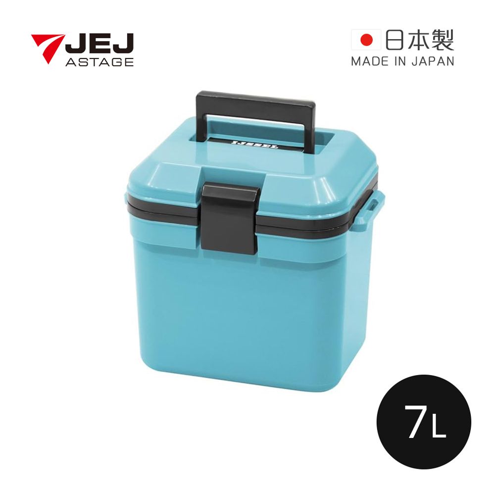 IJSSEL 日本製手提肩揹兩用保冷冰桶-天空藍-7L